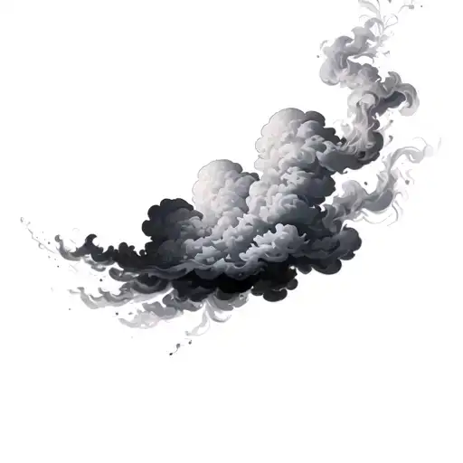 Blackwork tattoo example 3