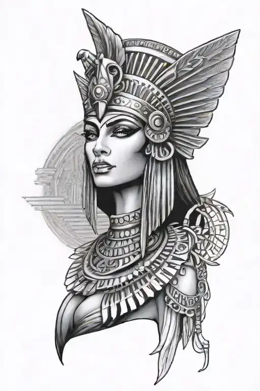 Cleopatra egyptian goddess