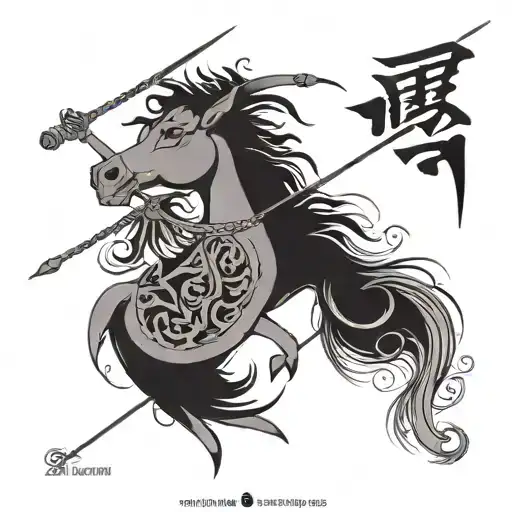 Japanese Irezumi tattoo design