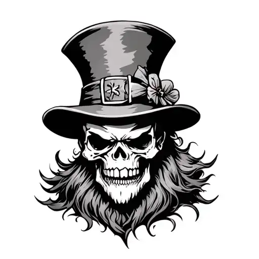 skull leprechaun evil - Variation 2