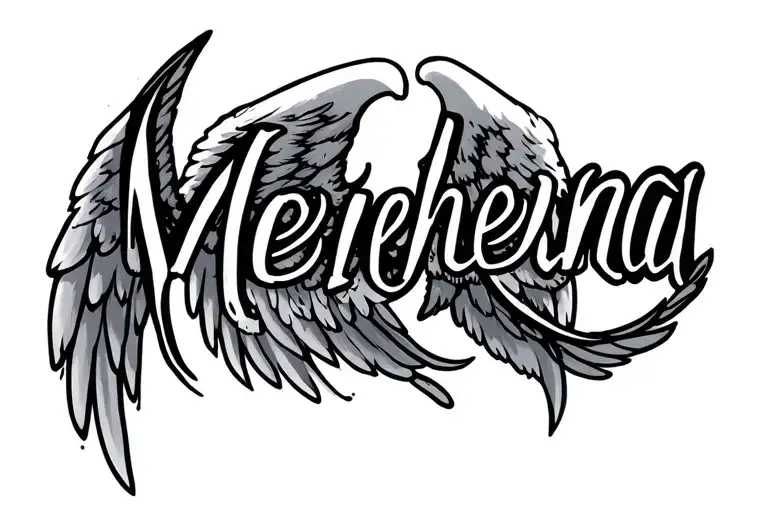 "Meheana" angel wings - Variation 2