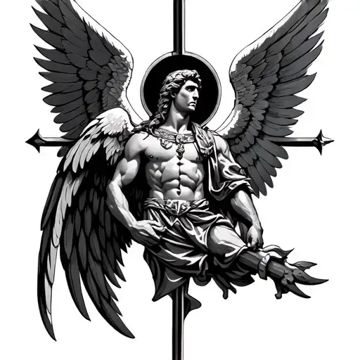 Saint Michael the Archangel Michael Big Wings