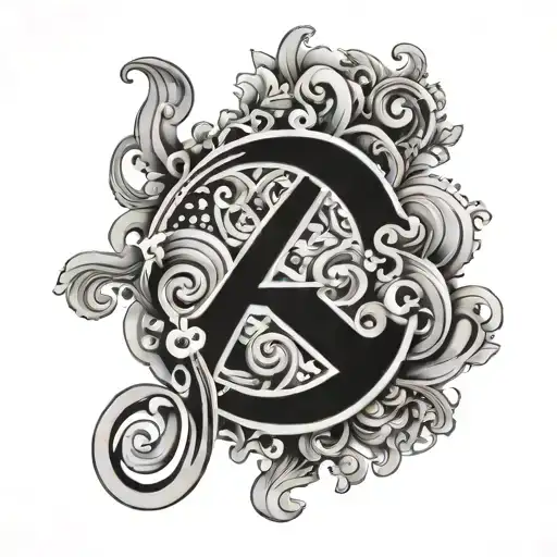 lettres E L M inside - Variation 2