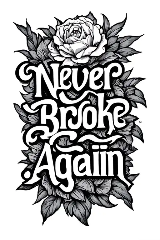 "never broke again." мрак ворон