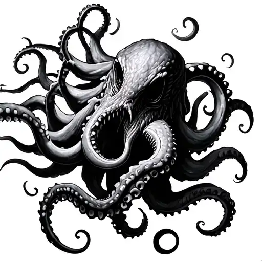 Kraken tentacles emerging