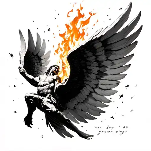 Blackwork tattoo example 3