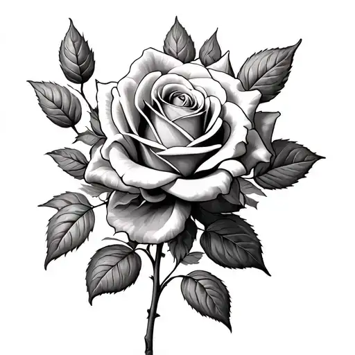 roses growing - Variation 2