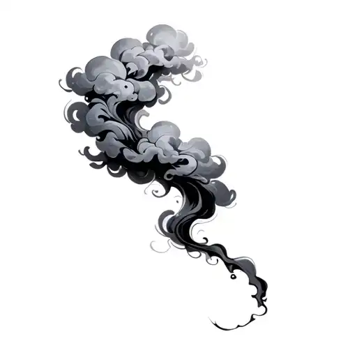 Blackwork tattoo example 1