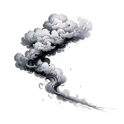 Blackwork tattoo example 5