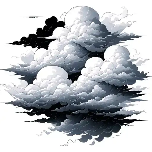 clouds floating - Variation 1
