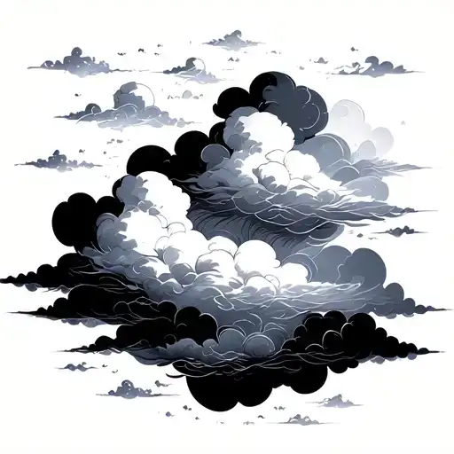 clouds floating - Variation 2