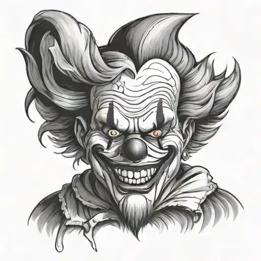 evil clown - Variation 3