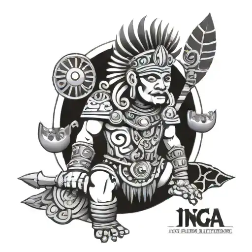 inca god inti - Variation 2