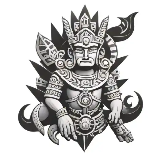inca god inti - Variation 4