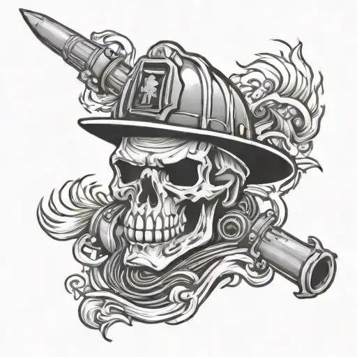 Firefighter skull