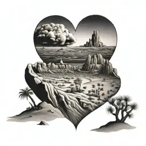 Desert in the heart - Variation 4
