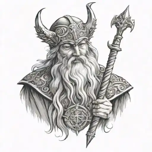 god odin hanging