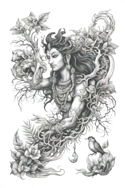 midnight forest ithas shiva