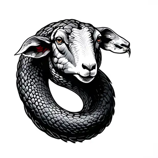 snake sheep