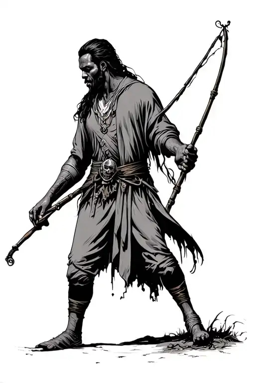 Black man I walk through the valley of the shadow of death, I will fear no evil, for you are with me; your rod and your 
