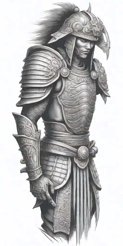 samurai warrior armour - Variation 2