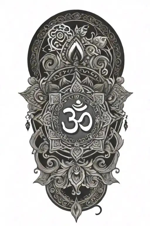 Mandala tattoo example 3