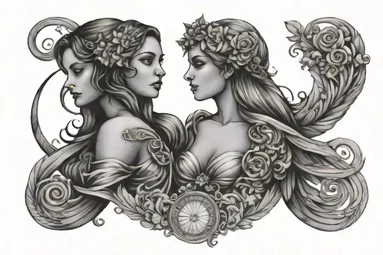 virgo gemini combined - Variation 2