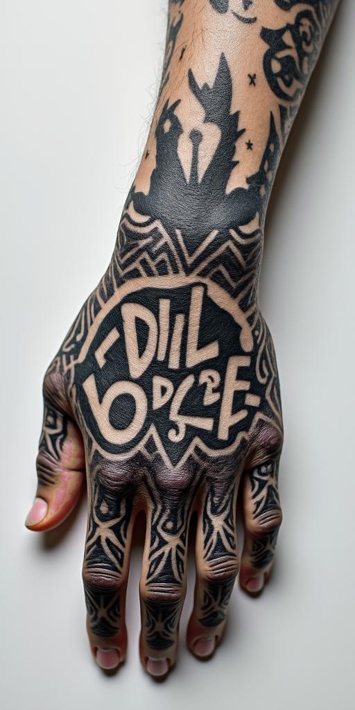 Graffiti tattoo example 4