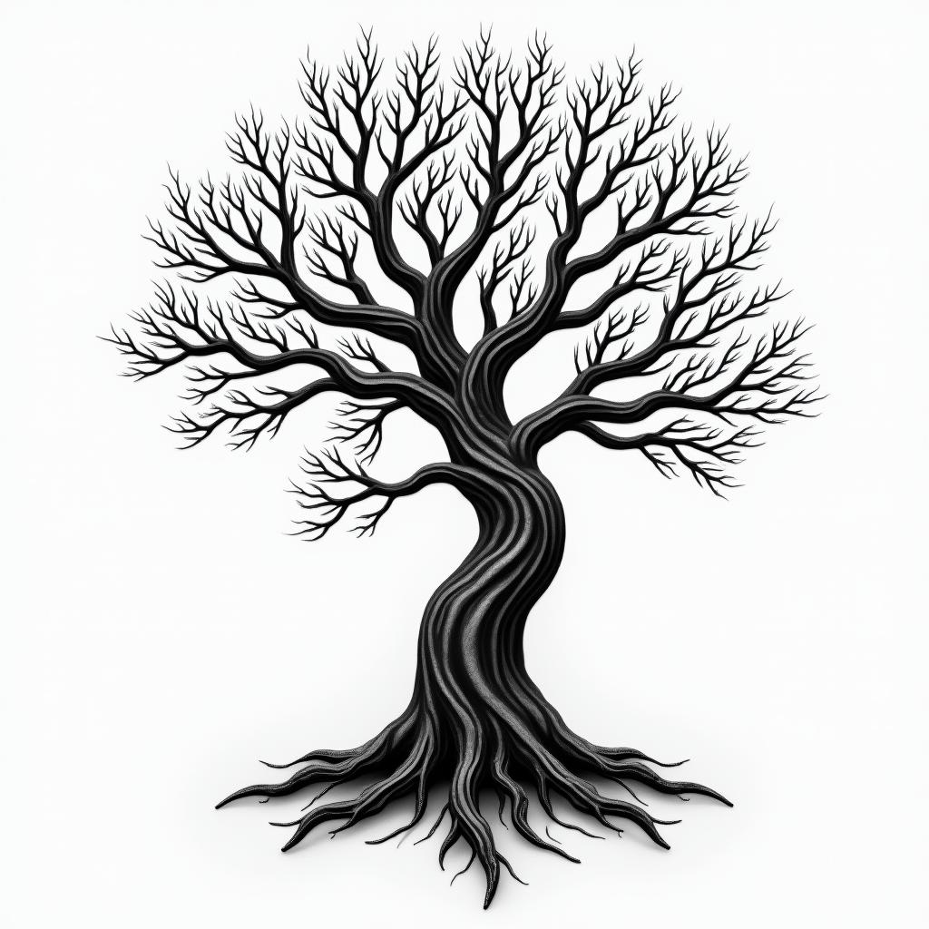 Poison Treehigly detailed tattoo - Variation 12