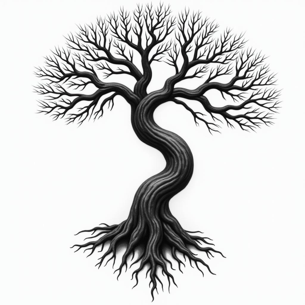Poison Treehigly detailed tattoo - Variation 11