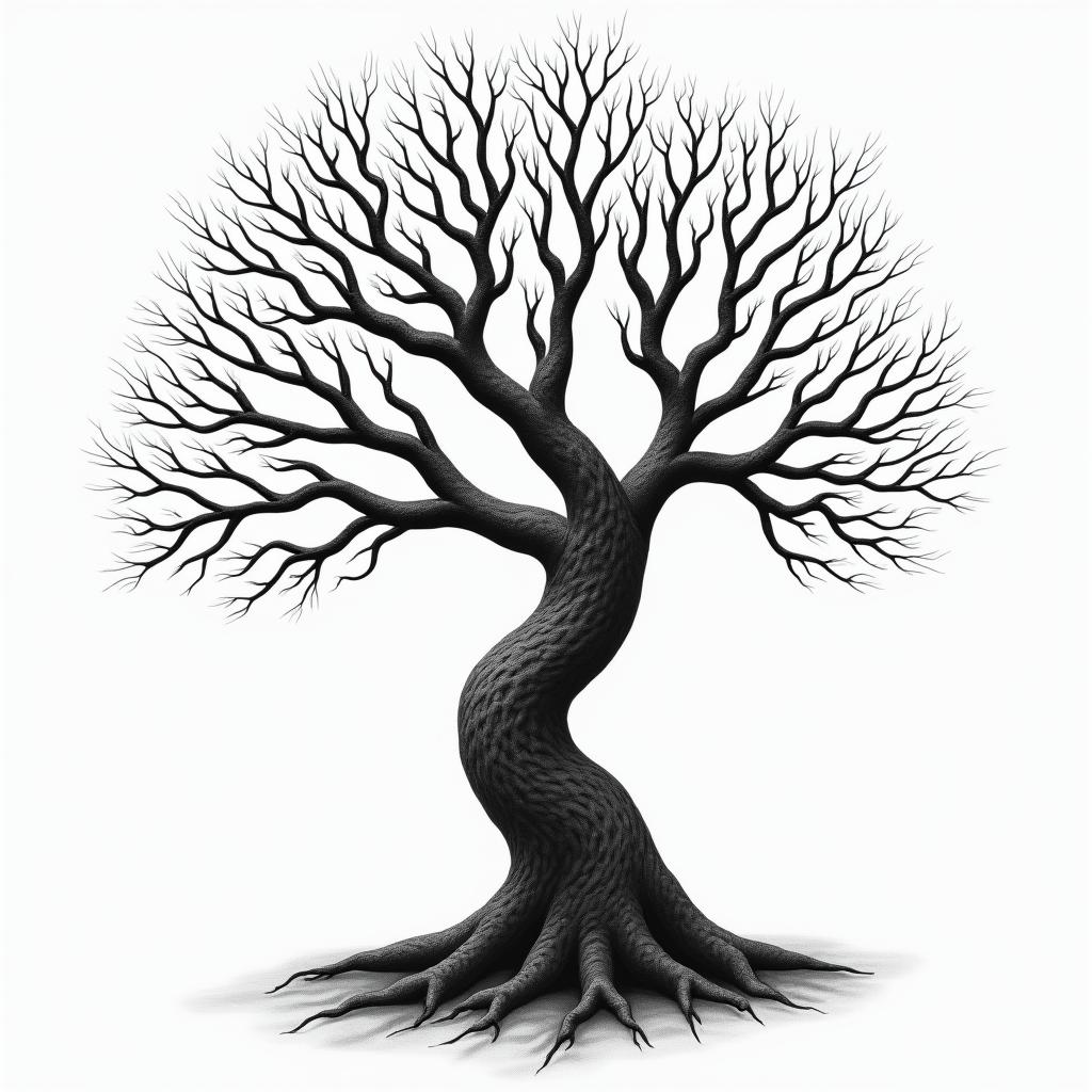 Poison Treehigly detailed tattoo - Variation 8