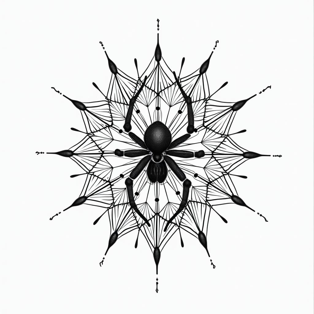 Dotwork tattoo example 3