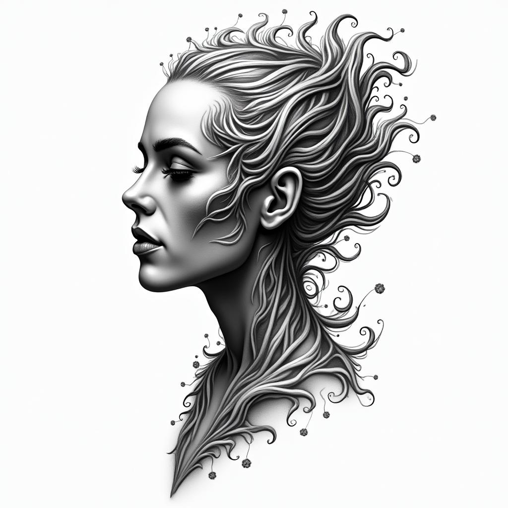 Dmthigly detailed tattoo - Variation 5