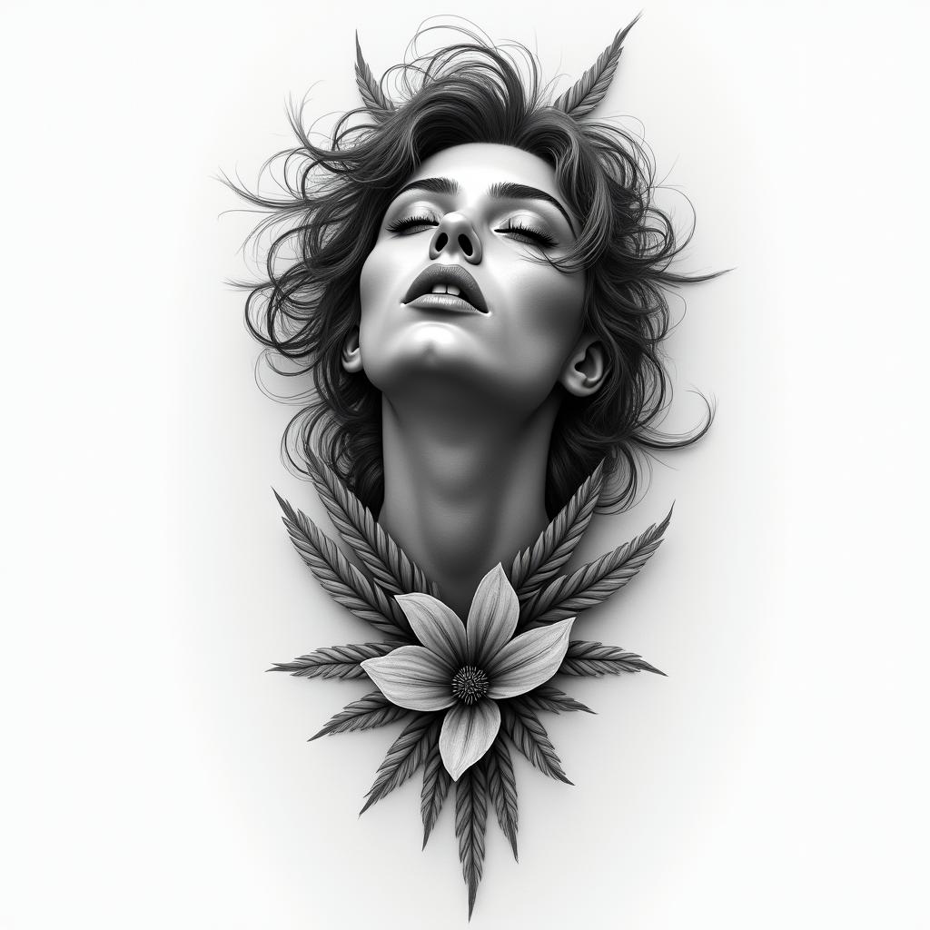 Sobrietyhigly detailed tattoo - Variation 5