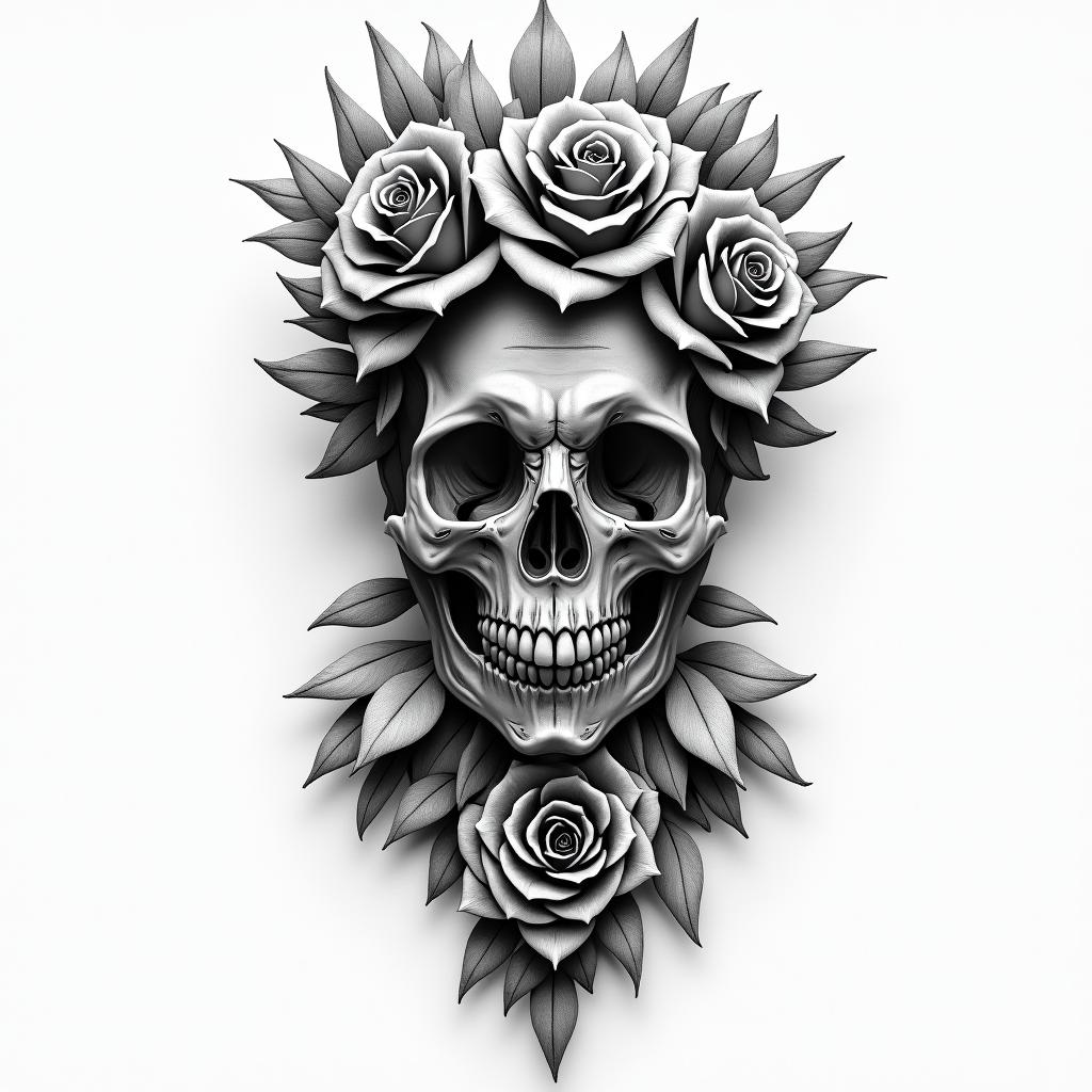 Sobrietyhigly detailed tattoo - Variation 3