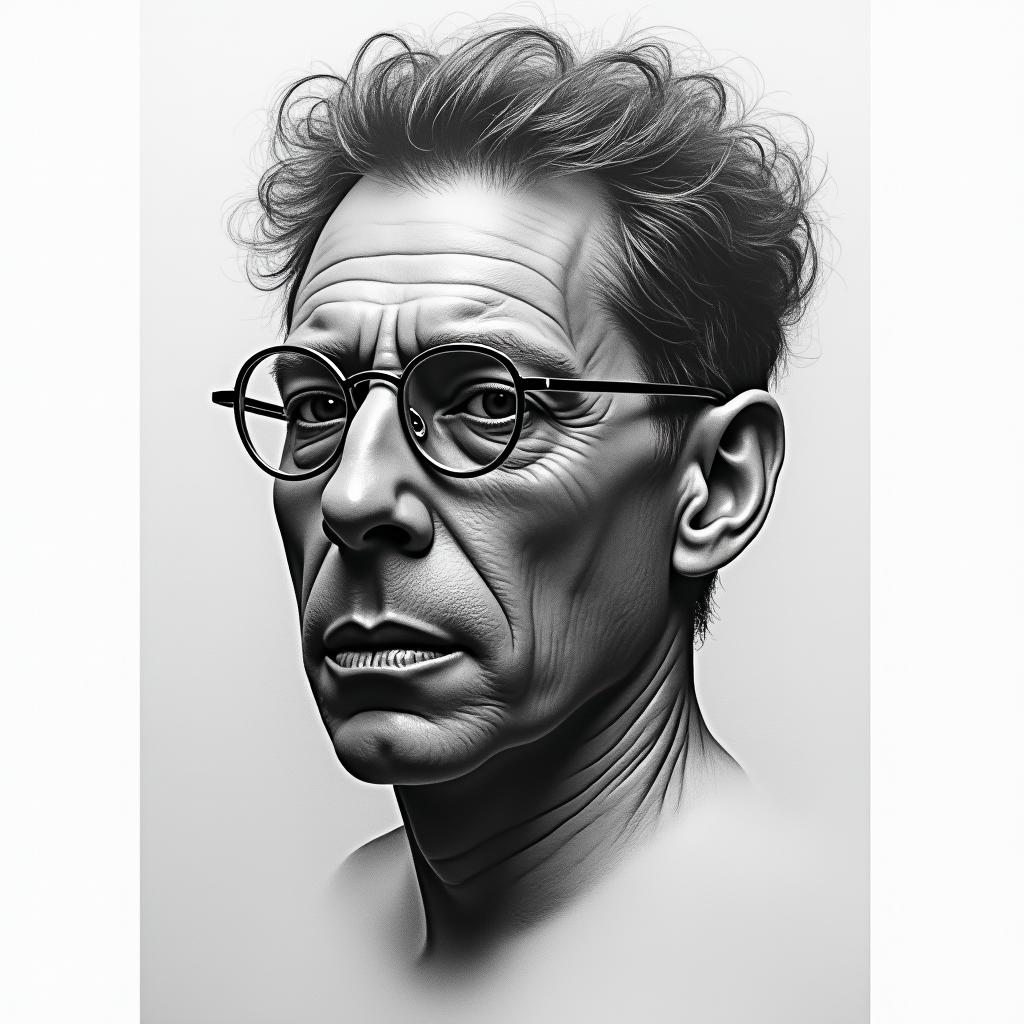 Tattoo based on the novel by George Orwell 1984in realism tattoo style, featuring a highly detailed, lifelike, capturing every detail, photorealistic, ultra realistic, intricate shading, smooth and sharp, - Variation 4