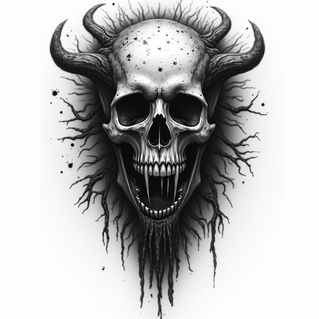 Horror tattoo example 4