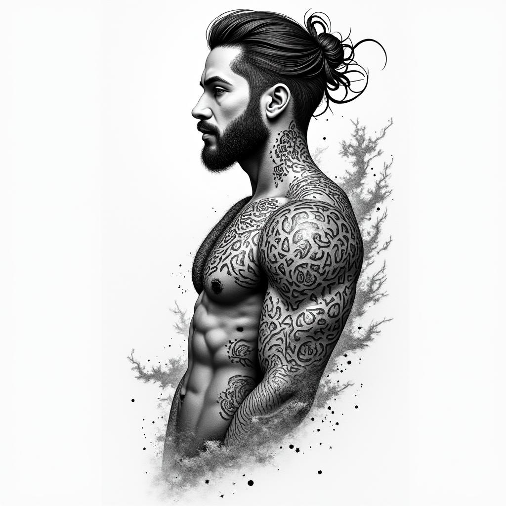 The name "Abigail" is of Hebrew origin, meaning "my father's joy." It is a popular name that has been used for many centuries. If you have any specific questions or need more information about the name, feel free to ask!in japanese style tattoo, detailed tattoo, traditional japanese culture tattoo, mythology, 8k - Variation 2