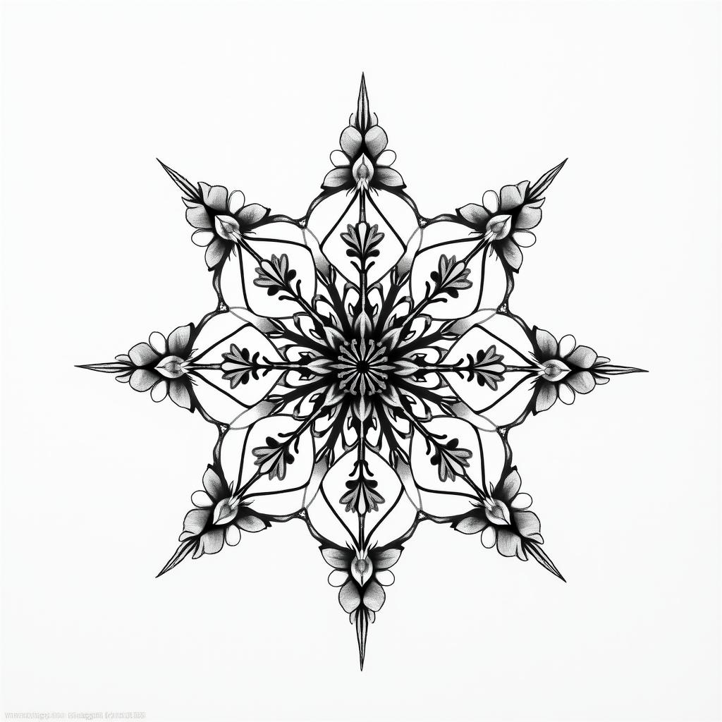 Dotwork tattoo example 5