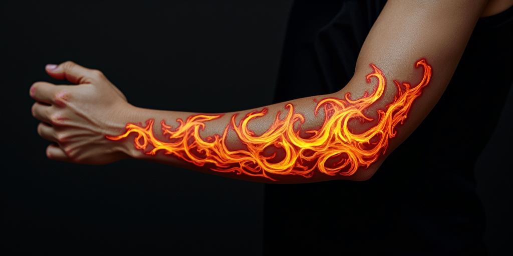 Luke 6:37 - 
Judge not, and ye shall not be judged: condemn not, and ye shall not be condemned: forgive, and ye shall be forgiven:in flame tattoo style showcasing fiery elements with dynamic flame patterns, glowing effect of flames, natural colors - Variation 2
