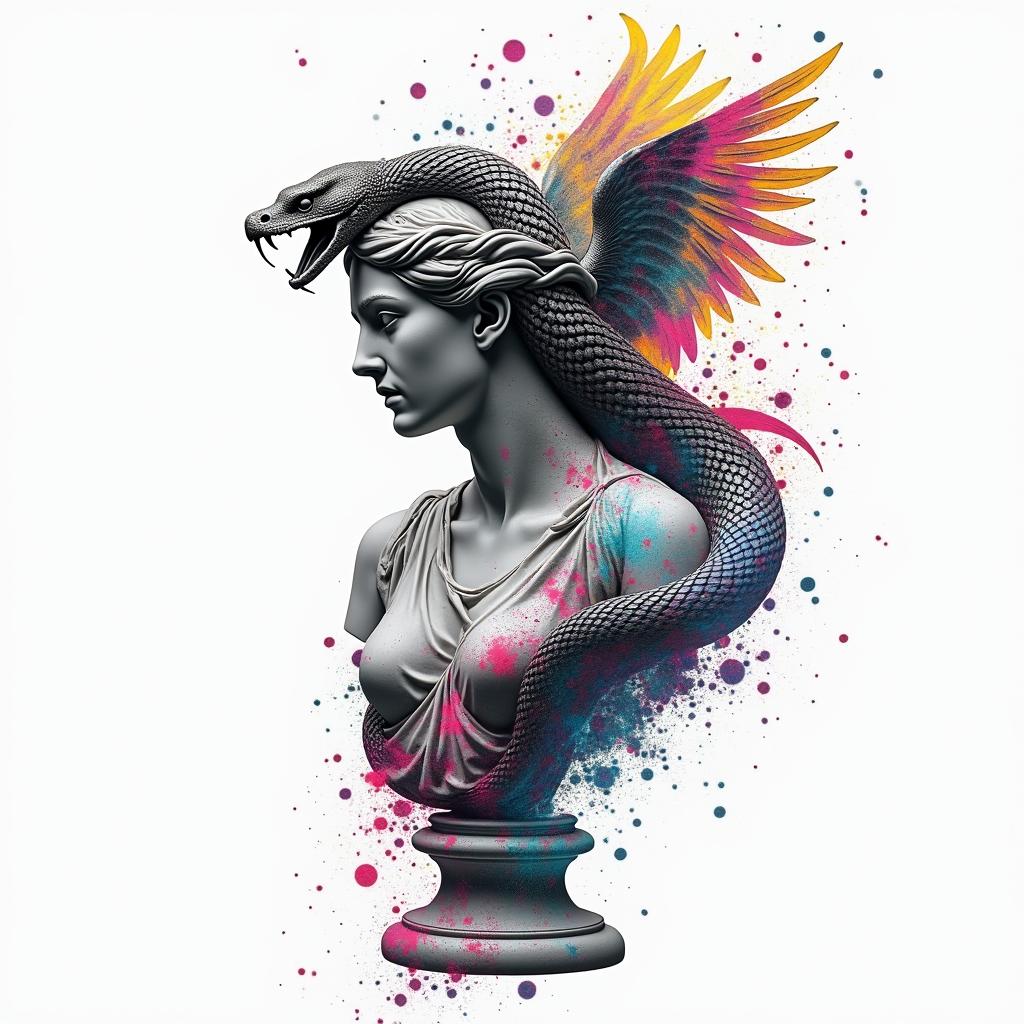 Surrealism tattoo example 3