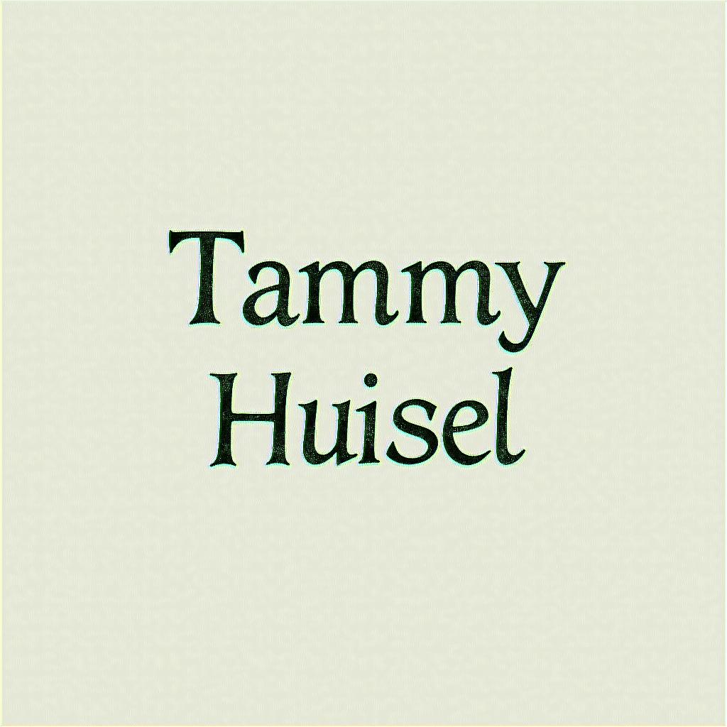 Tammy Huisel
Born April 20, 1982 - at Rest April 4, 2025 A Daughter, mother, best friend , ride or die, The Princess that everyone loves, blessed her so muchminimalist text-based tattoo, Monospace font ultra-realistic, perfectly placed, high-quality font design, photo-realistic shading, 8k, high quality, finely detailed typograph - Variation 4