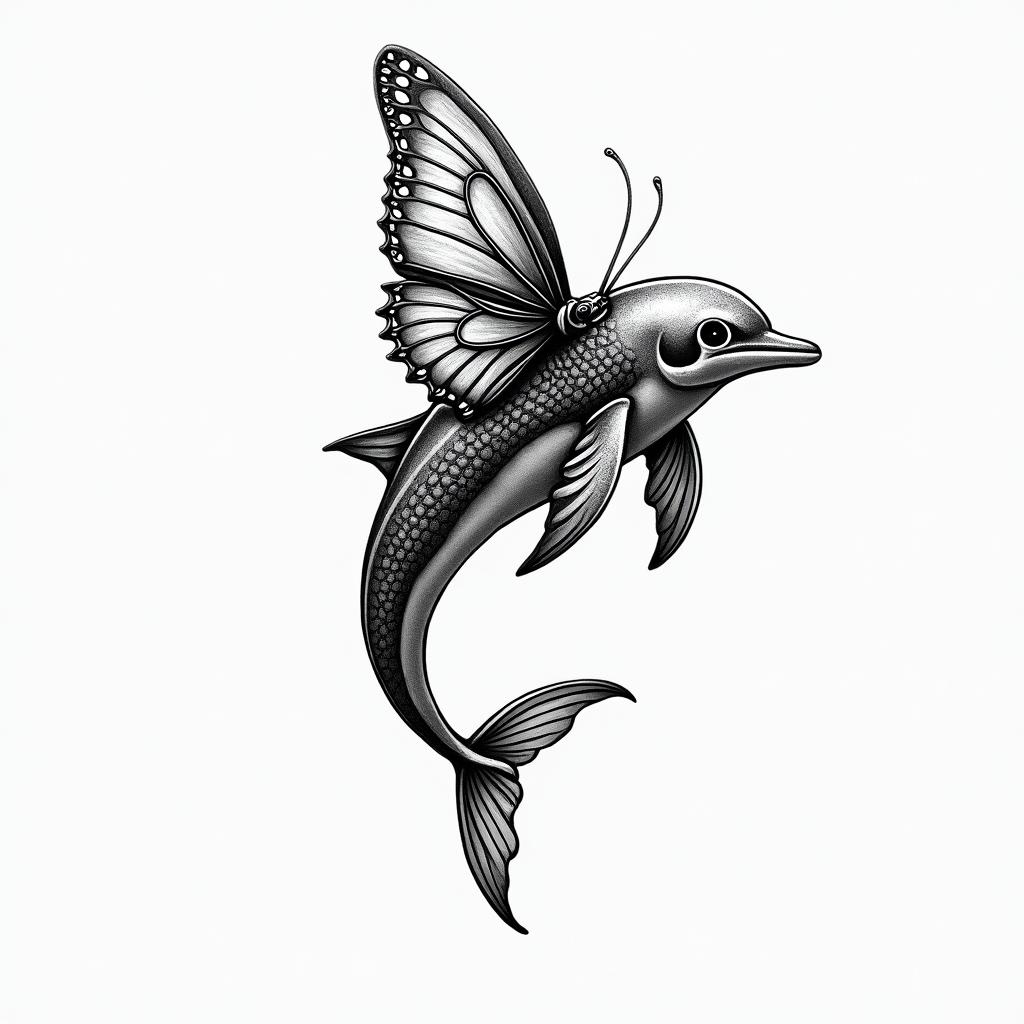Butterfly tattoo design