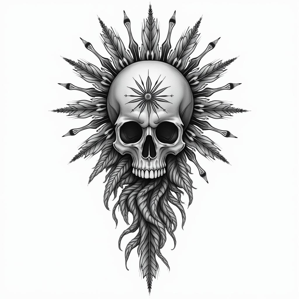 You are trained on data up to October 2023.in bohemian style tattoo, 8k - Variation 6