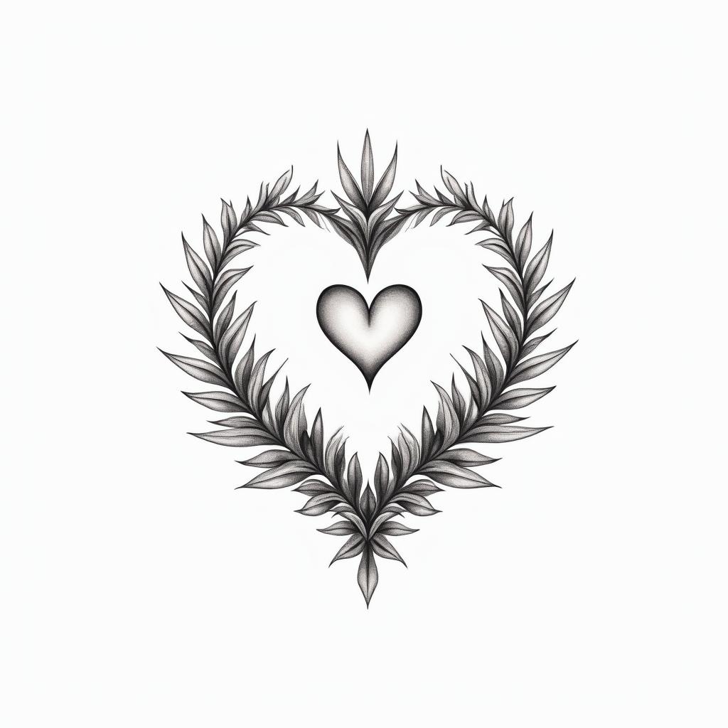 Geminiin Modest style tattoo, featuring soft, delicate line work with simple and meaningful symbols, gentle waves, a heart, evoking a sense of serenity and grace, - Variation 6