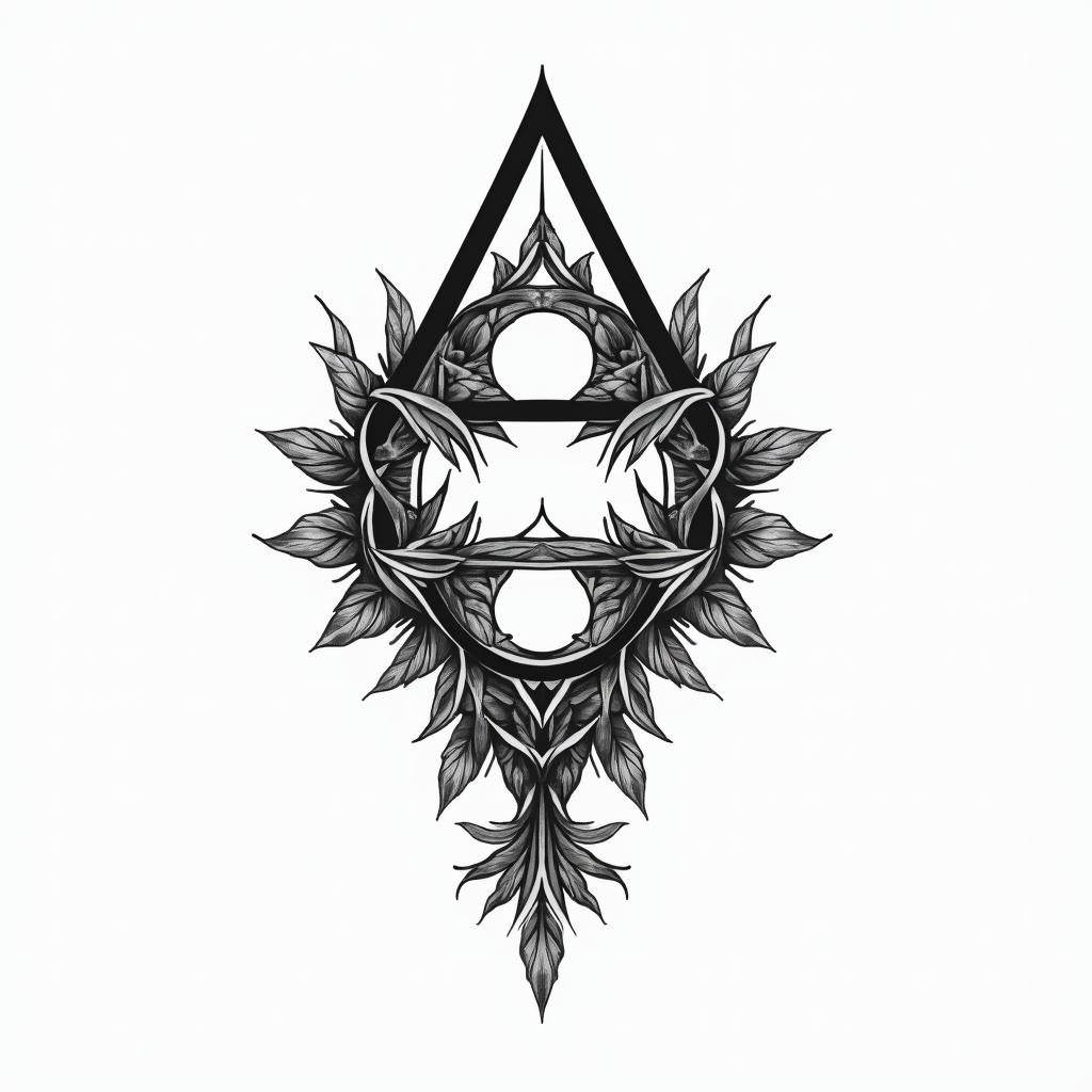 Letters a, e, c, v, h intertwined.in bohemian style tattoo, 8k