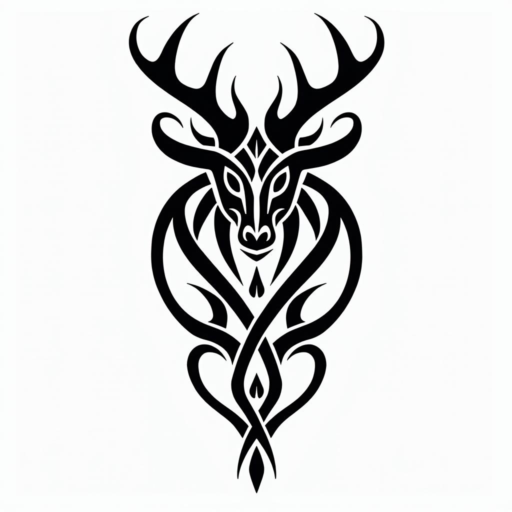 Veronica, Taurus, Manilain tribal tattoo style, featuring bold and black geometric shapes, curved lines, intertwine and flow seamlessly, creating a powerful and symbolic design, polynesian and maori styles