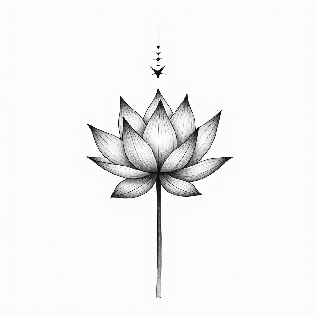 Minimalist tattoo example 1