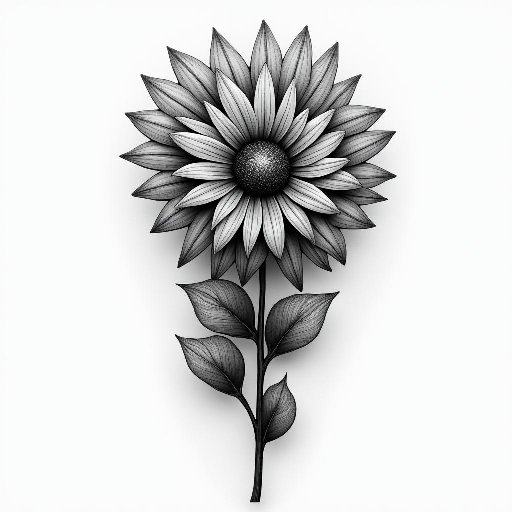Helioshigly detailed tattoo - Variation 5