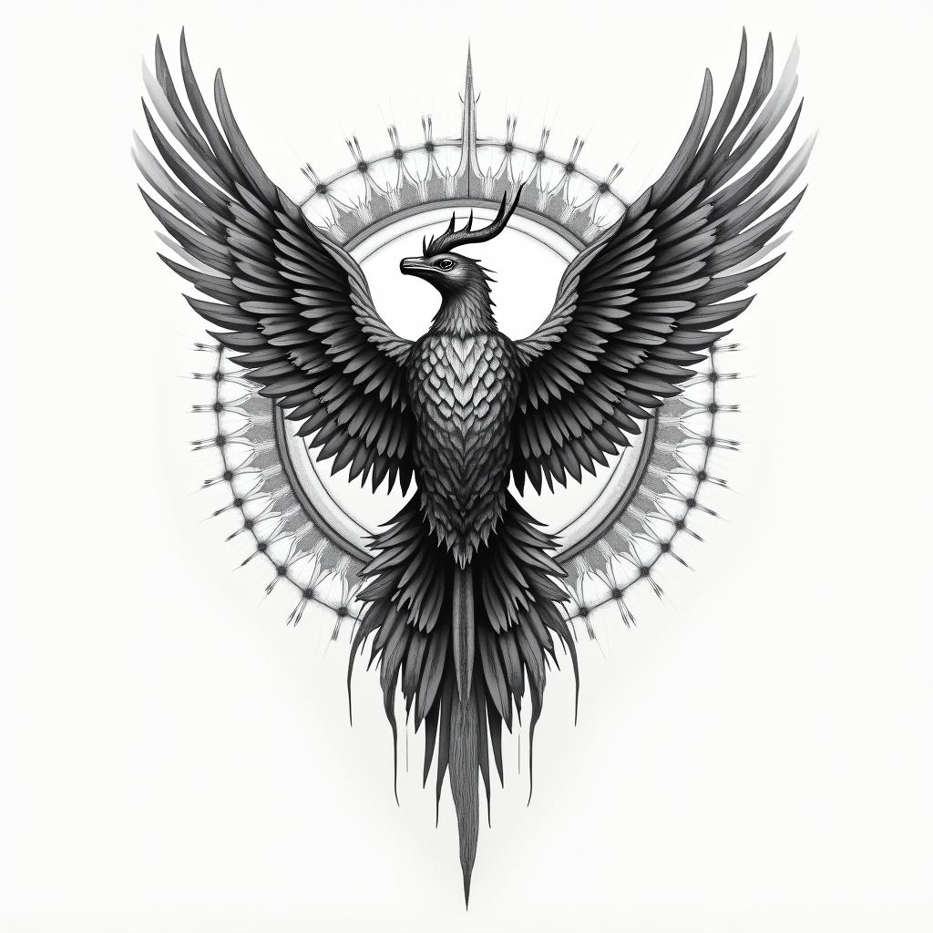 Helioshigly detailed tattoo - Variation 6